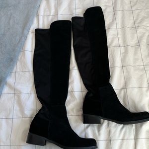 Blondo Black Suede Waterproof Velma Boots